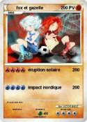 fox et gazelle