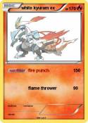 white kyuram ex