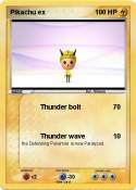 Pikachu ex