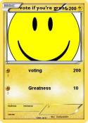 vote if you're