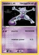 mewtwo L.VX