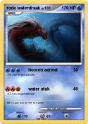 rode waterdraak