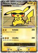 Pikachu Styles