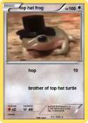 top hat frog
