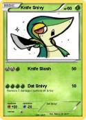 Knife Snivy