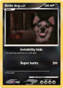 Smile dog