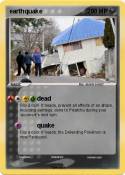 earthquake