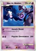 Mew Vs. Mewtwo
