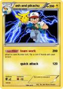 ash and pikachu