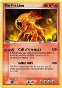 The Fire Lion
