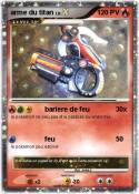 arme du titan