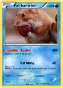 Fat hamster