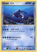 Kyogre lv X 1