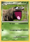 lizard pow-aaa!
