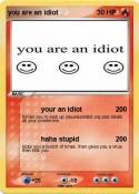 you are an