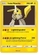 Yoda Pikachu