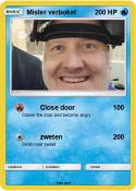 Mister verboket