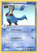 Lucario n° xxxxx