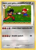 mario and goku