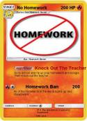 No Homework
