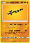 Gold Sniper XD