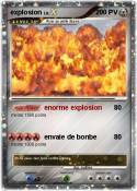 explosion