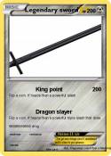 Legendary sword