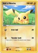 Ash`s Pikachu