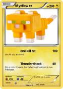 M yellow ex