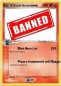 Ban School Home