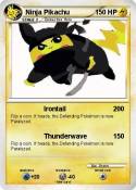 Ninja Pikachu