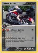 malade an vélo