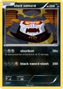 black samurai