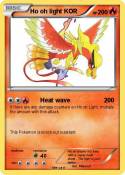 Ho oh light