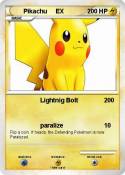 Pikachu EX
