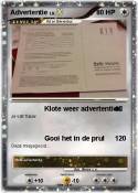 Advertentie