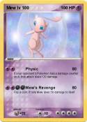 Mew lv 100