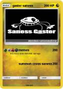 gaster saness