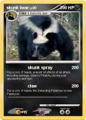 skunk bear