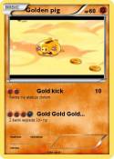Golden pig
