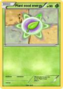 Plant eood ener