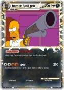 homer fusil pro