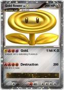 Gold flower