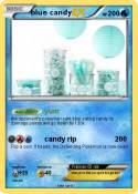 blue candy