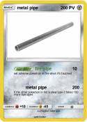 metal pipe
