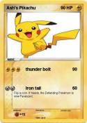 Ash's Pikachu