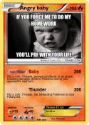 Angry baby