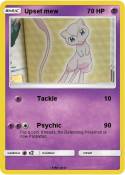 Upset mew