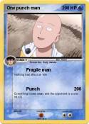 One punch man