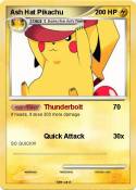 Ash Hat Pikachu